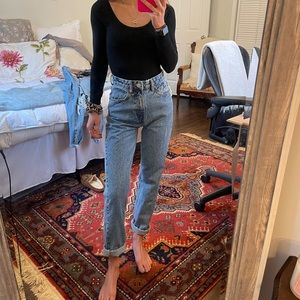 Zara mom jeans
